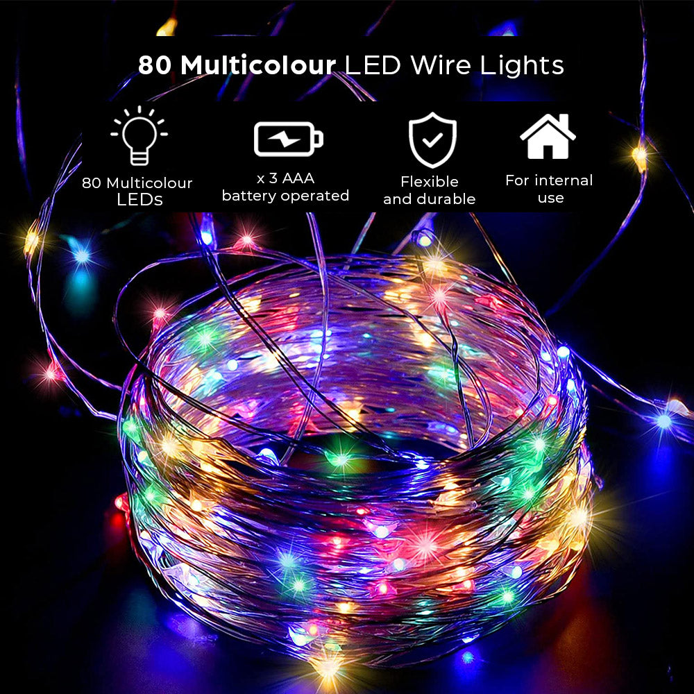 LED-Leuchten – 80 mehrfarbig