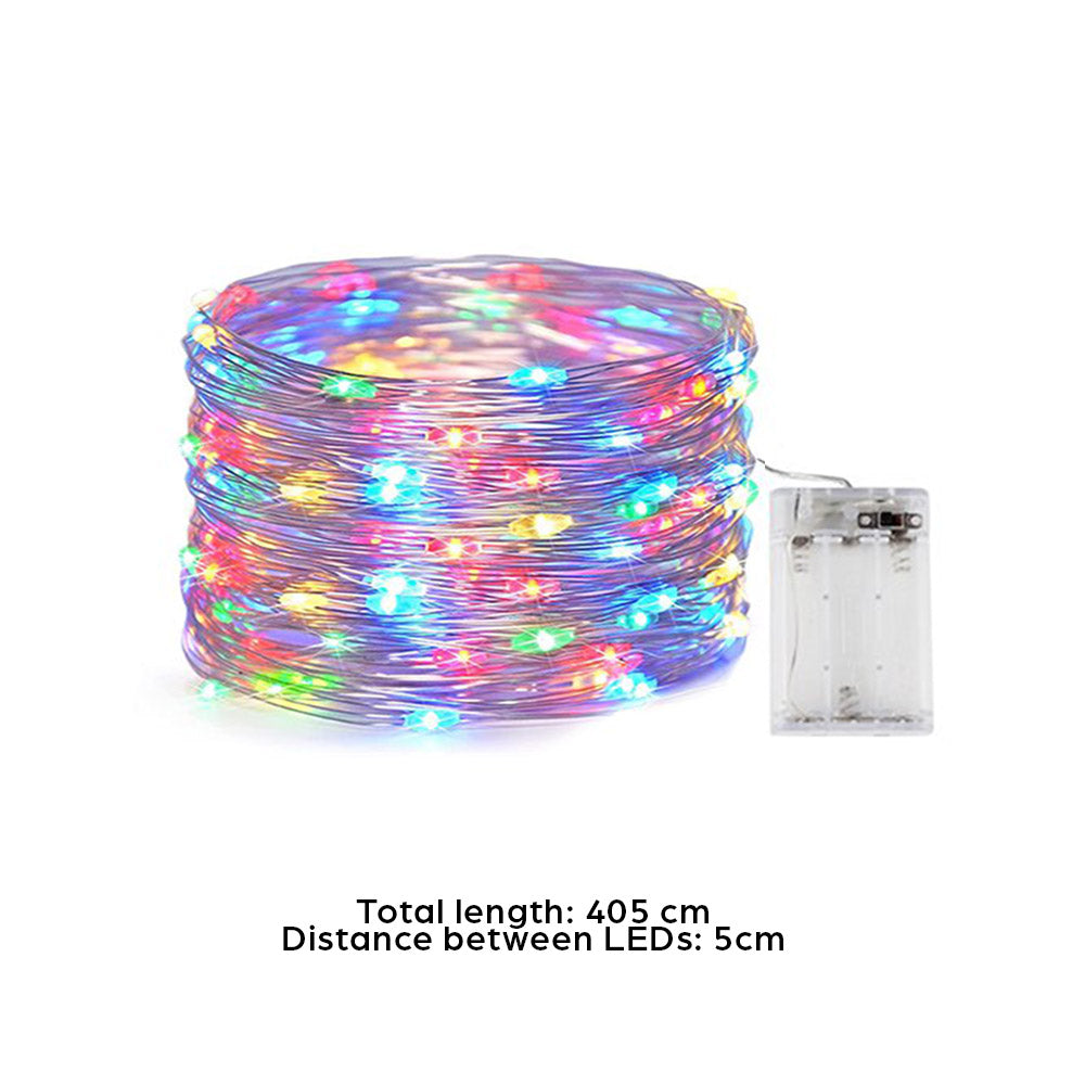 Luces LED - 80 multicolores