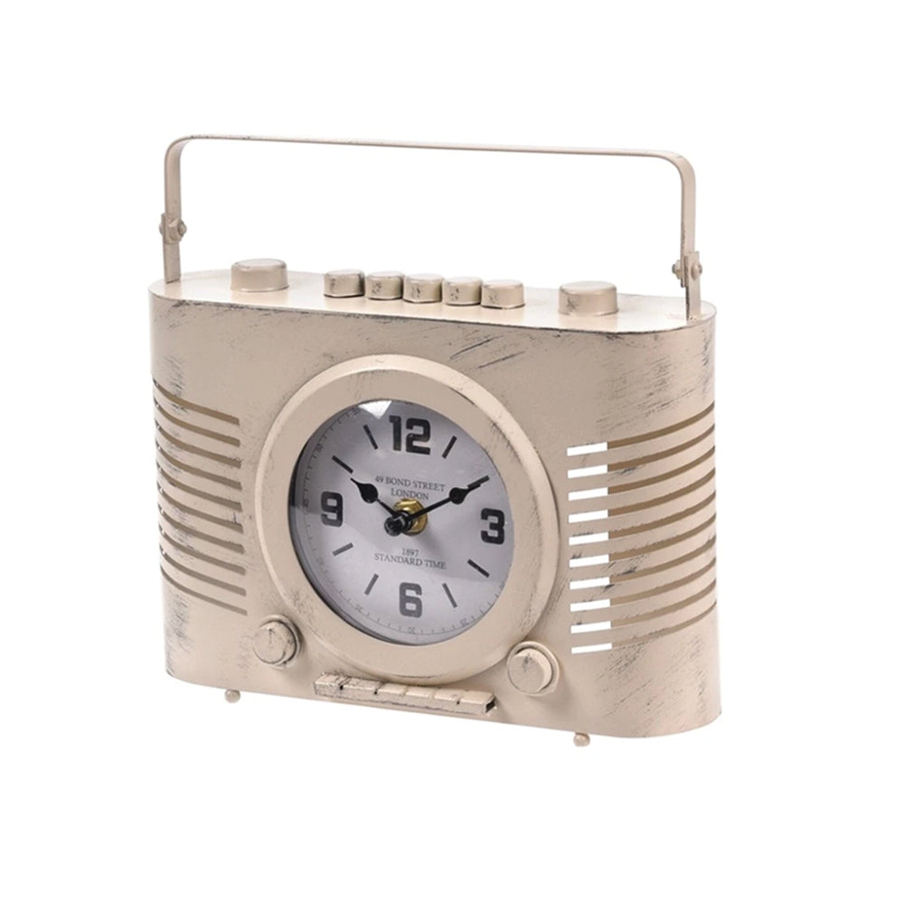 Reloj de Mesa - Modelo Radio Vintage